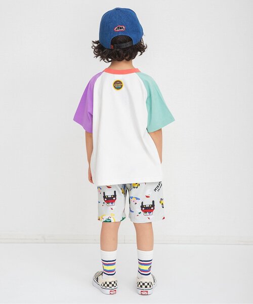 BREEZE(ブリーズ)の「Jimny 総柄パンツ(セットアップ可)(その他パンツ・キッズ・レッド/キナリ・80/90/100/110/120/140/130)」の6枚目の写真