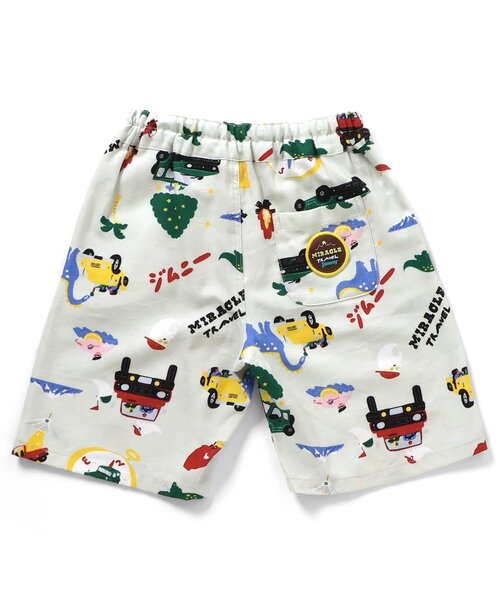 BREEZE(ブリーズ)の「Jimny 総柄パンツ(セットアップ可)(その他パンツ・キッズ・レッド/キナリ・80/90/100/110/120/140/130)」の4枚目の写真