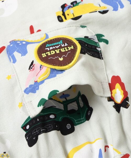 BREEZE(ブリーズ)の「Jimny 総柄パンツ(セットアップ可)(その他パンツ・キッズ・レッド/キナリ・80/90/100/110/120/140/130)」の16枚目の写真