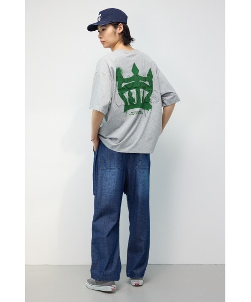 RODEO CROWNS WIDE BOWL(ロデオクラウンズワイドボウル)の「Flyシャンブレーパンツ(その他パンツ・メンズ・ライトブルー/ブルー/ブラック・LARGE/MEDIUM)」の7枚目の写真