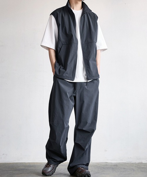GOLDWIN（ゴールドウィン）の「Goldwin / ゴールドウィン：【別注】 KODENSHI Stretch Weave Vest：ONLYARK-1-2602[PIE]（ベスト・メンズ・グレー系その他/ブラック・3/2/1）」の7枚目の写真