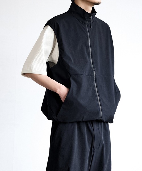GOLDWIN（ゴールドウィン）の「Goldwin / ゴールドウィン：【別注】 KODENSHI Stretch Weave Vest：ONLYARK-1-2602[PIE]（ベスト・メンズ・グレー系その他/ブラック・3/2/1）」の22枚目の写真