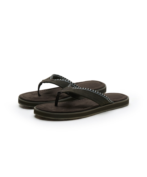 DAONATO(ダオンアト)の「Moksae Flip Flops (Brown)(サンダル・メンズ・ダークブラウン・28cm/27cm/26cm/25cm/24cm/23cm/28.5cm/23.5cm/24.5cm/25.5cm/26.5cm/27.5cm)」の1枚目の写真