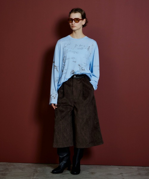 MAISON SPECIAL(メゾンスペシャル)の「【2026Autumn PRE-ORDER】Haircalf-Like Work Shorts/ハラコライクワークショーツ(その他パンツ・レディース・ベージュ/グリーン/ブラウン・38/36)」の18枚目の写真
