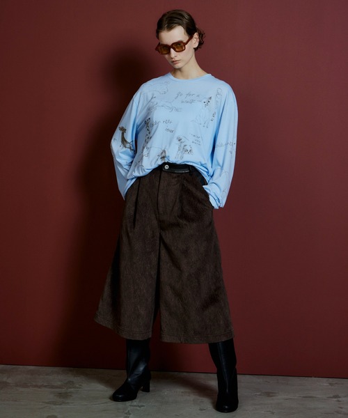 MAISON SPECIAL(メゾンスペシャル)の「【2026Autumn PRE-ORDER】Haircalf-Like Work Shorts/ハラコライクワークショーツ(その他パンツ・レディース・ベージュ/グリーン/ブラウン・38/36)」の19枚目の写真