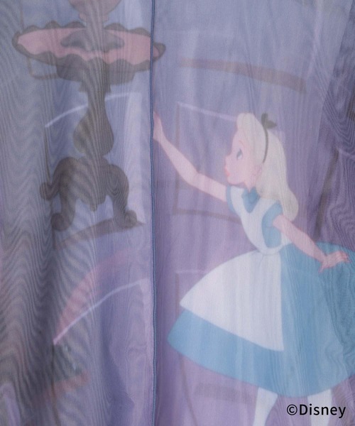 PAGEBOY(ページボーイ)の「Disney【ふしぎの国のアリス】ソウガラシアートップス(Tシャツ/カットソー・レディース・ホワイト系その他/ブルー系その他・FREE)」の8枚目の写真