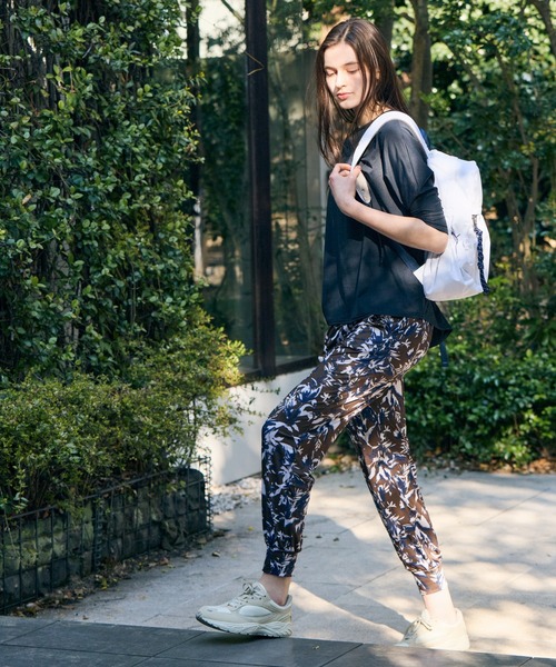 Julier Yoga and Relax(ジュリエヨガアンドリラックス)の「Julier Ecocoハーフスリーブプルオーバー(Tシャツ/カットソー・レディース・ブラック/ブラウン/ホワイト/ラベンダー・FREE)」の8枚目の写真