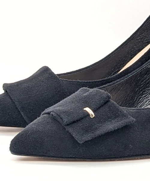 SEVEN TWELVE THIRTY（セヴントゥエルヴサーティー）の「LovelyWalk メタルポイントパンプス（パンプス・レディース・ベージュ/ブラック系その他/ブラック/マスタード/グレー・22cm/22.5cm/23cm/23.5cm/24cm/24.5cm）」の9枚目の写真