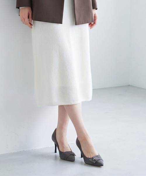 SEVEN TWELVE THIRTY（セヴントゥエルヴサーティー）の「LovelyWalk メタルポイントパンプス（パンプス・レディース・ベージュ/ブラック系その他/ブラック/マスタード/グレー・22cm/22.5cm/23cm/23.5cm/24cm/24.5cm）」の11枚目の写真