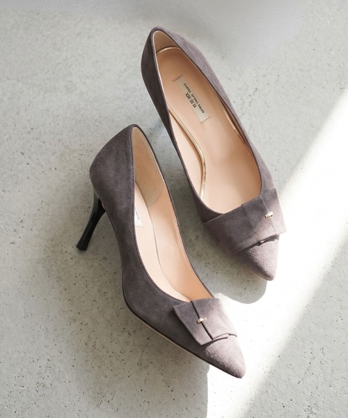 SEVEN TWELVE THIRTY（セヴントゥエルヴサーティー）の「LovelyWalk メタルポイントパンプス（パンプス・レディース・ベージュ/ブラック系その他/ブラック/マスタード/グレー・22cm/22.5cm/23cm/23.5cm/24cm/24.5cm）」の10枚目の写真