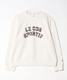 防風リブニットクルーネック