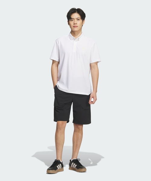 adidas(アディダス)の「クラブ コンシューマー グラフィック半袖ポロシャツ【adidas Golf/アディダスゴルフ】(ポロシャツ・メンズ・ホワイト・XX-LARGE/3XL/LARGE/MEDIUM/SMALL/X-LARGE)」の3枚目の写真