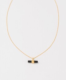 Steven Alan | <mounir>T-BAR NECKLACE BLACK/ネックレス(ネックレス)