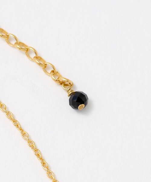 Steven Alan(スティーブンアラン)の「<mounir>T-BAR NECKLACE BLACK/ネックレス(ネックレス・レディース・ブラック・FREE)」の6枚目の写真