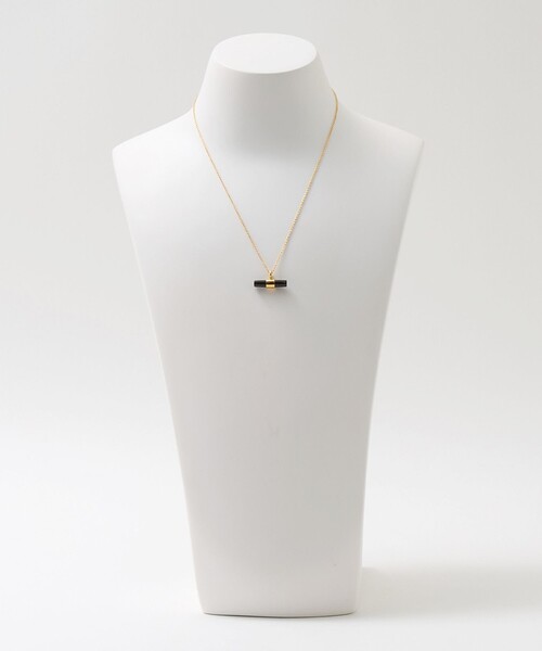 Steven Alan(スティーブンアラン)の「<mounir>T-BAR NECKLACE BLACK/ネックレス(ネックレス・レディース・ブラック・FREE)」の10枚目の写真