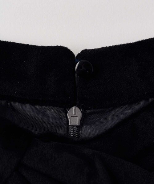 Belle Charme（ベルシャルム）の「【Belle Charme】Velour Ribbon Jewel Onepiece（ワンピース・レディース・グレー/ボルドー/ブラック・FREE）」の12枚目の写真