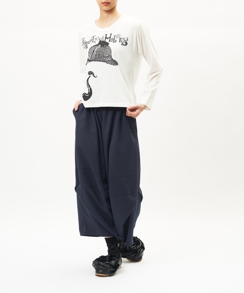 gomme(ゴム)の「ボリュームタックパンツ(その他パンツ・レディース・ブラック/ネイビー/カーキ・MEDIUM)」の10枚目の写真