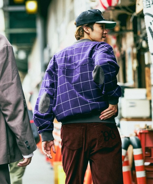 niko and...(ニコアンド)の「ウィンドペンジャケット(ブルゾン・メンズ・ネイビー/ボルドー・MEDIUM/LARGE)」の7枚目の写真