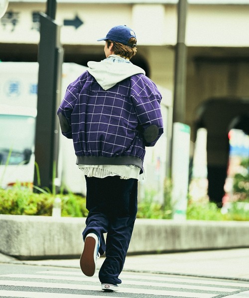 niko and...(ニコアンド)の「ウィンドペンジャケット(ブルゾン・メンズ・ネイビー/ボルドー・MEDIUM/LARGE)」の16枚目の写真