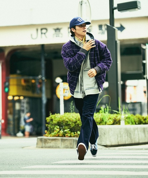 niko and...(ニコアンド)の「ウィンドペンジャケット(ブルゾン・メンズ・ネイビー/ボルドー・MEDIUM/LARGE)」の18枚目の写真