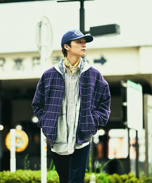 niko and...(ニコアンド)の「ウィンドペンジャケット(ブルゾン・メンズ・ネイビー/ボルドー・MEDIUM/LARGE)」の20枚目の写真