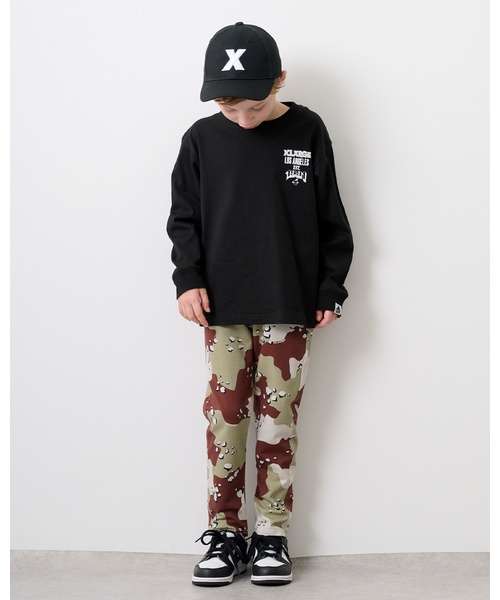 XLARGE KIDS(エクストララージキッズ)の「バックプリント長袖Tシャツ(Tシャツ/カットソー・キッズ・ブラック/ワインレッド・110cm/90cm/80cm/140cm/130cm/100cm/120cm)」の13枚目の写真