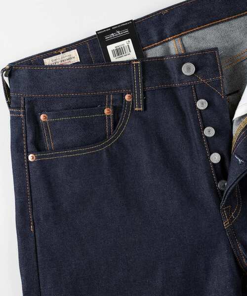 Levi's（リーバイス）の「Levi's 「501」ORIGINAL／セルビッジ（その他パンツ・メンズ・ネイビー・28/29/30/31/32/33/34/36）」の6枚目の写真