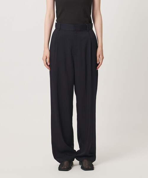 MARW UNITED ARROWS(マルゥ ユナイテッドアローズ)の「<MARW UNITED ARROWS>タック テーパード パンツ(スラックス・レディース・ネイビー/モカ・38/36)」の8枚目の写真