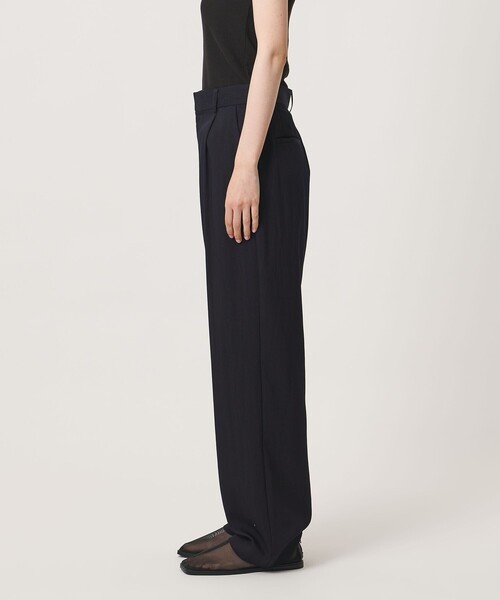 MARW UNITED ARROWS(マルゥ ユナイテッドアローズ)の「<MARW UNITED ARROWS>タック テーパード パンツ(スラックス・レディース・ネイビー/モカ・38/36)」の9枚目の写真