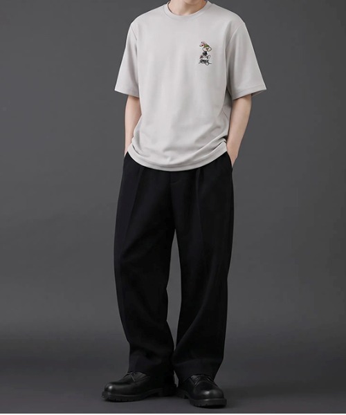revertical（リバーティカル）の「ラビット キャラクター アートグラフィック バックプリント 半袖Tシャツ（Tシャツ/カットソー・メンズ・グレー/ブラック/ホワイト・MEDIUM/LARGE）」の16枚目の写真