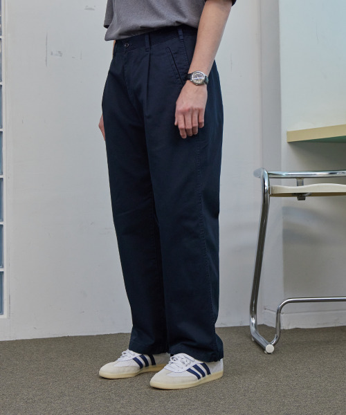 IHDO(アヒドゥ)の「デュアルバンディング エッセンシャル チノパンツ_ネイビー(その他パンツ・メンズ・その他・MEDIUM/LARGE)」の5枚目の写真