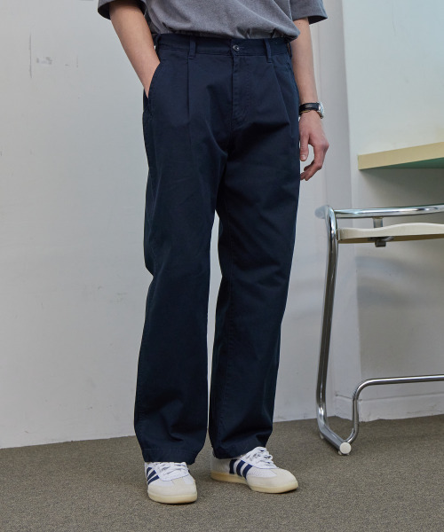 IHDO(アヒドゥ)の「デュアルバンディング エッセンシャル チノパンツ_ネイビー(その他パンツ・メンズ・その他・MEDIUM/LARGE)」の6枚目の写真