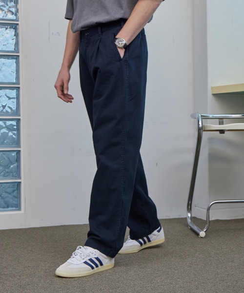 IHDO(アヒドゥ)の「デュアルバンディング エッセンシャル チノパンツ_ネイビー(その他パンツ・メンズ・その他・MEDIUM/LARGE)」の7枚目の写真