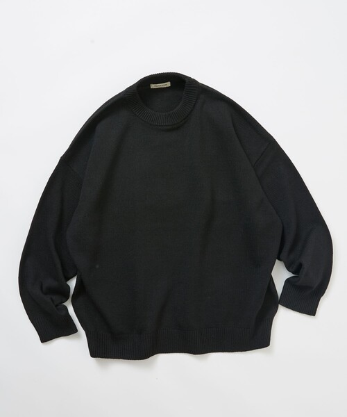 FREAK'S STORE(フリークスストア)の「限定展開 Relax Fit リラックスフィット イージーケア ウォッシャブル クルーネックニット(ニット/セーター・メンズ・ブルーグリーン/ブラウン/チャコールグレー/ネイビー/ブラック/グレー/レッド・MEDIUM/LARGE)」の8枚目の写真