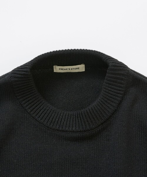FREAK'S STORE(フリークスストア)の「限定展開 Relax Fit リラックスフィット イージーケア ウォッシャブル クルーネックニット(ニット/セーター・メンズ・ブルーグリーン/ブラウン/チャコールグレー/ネイビー/ブラック/グレー/レッド・MEDIUM/LARGE)」の9枚目の写真