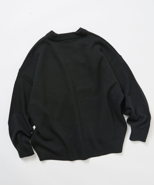 FREAK'S STORE(フリークスストア)の「限定展開 Relax Fit リラックスフィット イージーケア ウォッシャブル クルーネックニット(ニット/セーター・メンズ・ブルーグリーン/ブラウン/チャコールグレー/ネイビー/ブラック/グレー/レッド・MEDIUM/LARGE)」の13枚目の写真