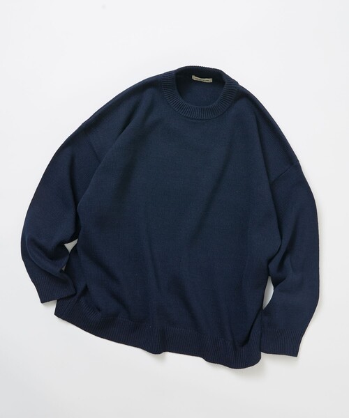 FREAK'S STORE(フリークスストア)の「限定展開 Relax Fit リラックスフィット イージーケア ウォッシャブル クルーネックニット(ニット/セーター・メンズ・ブルーグリーン/ブラウン/チャコールグレー/ネイビー/ブラック/グレー/レッド・MEDIUM/LARGE)」の16枚目の写真
