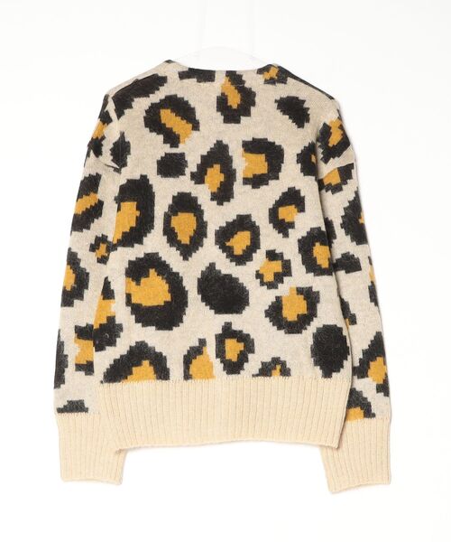 Vivienne Westwood MAN（ヴィヴィアンウエストウッドマン）の「PIXELATED LEOPARD BRUSHED CARDIGAN with MUFFLER（カーディガン/ボレロ・メンズ・イエロー系その他2・S）」の3枚目の写真
