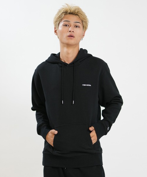 NEW ERA(ニューエラ)の「NEW ERA/ニューエラ パーカー プルオーバー 15129295/15129296(パーカー・メンズ・アッシュグレー/ブラック・XXL/XL/M/L)」の3枚目の写真
