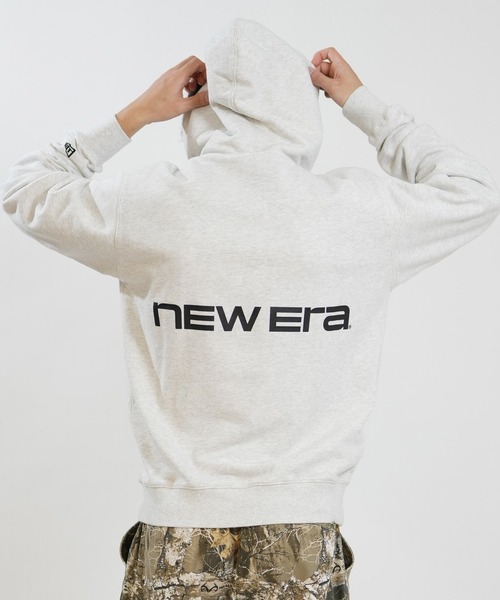NEW ERA(ニューエラ)の「NEW ERA/ニューエラ パーカー プルオーバー 15129295/15129296(パーカー・メンズ・アッシュグレー/ブラック・XXL/XL/M/L)」の8枚目の写真