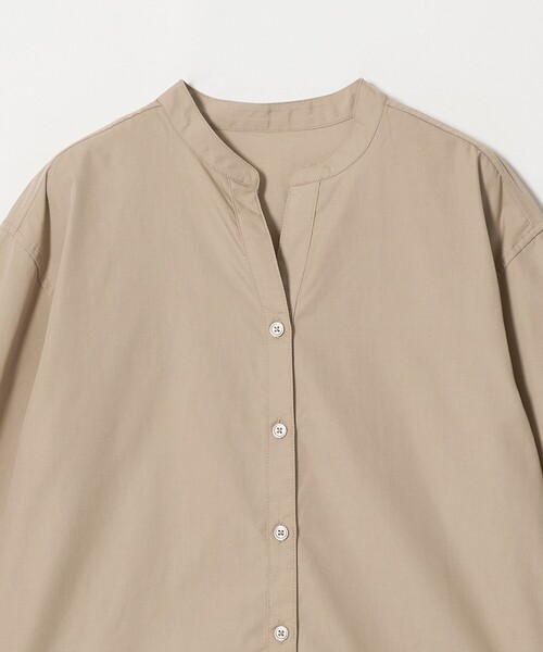 A DAY IN THE LIFE UNITED ARROWS(アデイインザライフユナイテッドアローズ)の「スキッパー ボリュームスリーブ ブラウス <A DAY IN THE LIFE>(シャツ/ブラウス・レディース・シャーベット/ネイビー/ベージュ/ダークグレー・FREE)」の17枚目の写真