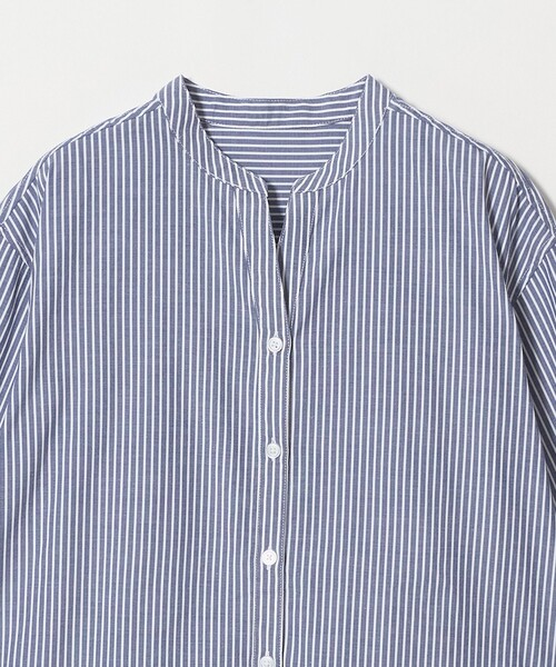 A DAY IN THE LIFE UNITED ARROWS(アデイインザライフユナイテッドアローズ)の「スキッパー ボリュームスリーブ ブラウス <A DAY IN THE LIFE>(シャツ/ブラウス・レディース・シャーベット/ネイビー/ベージュ/ダークグレー・FREE)」の18枚目の写真