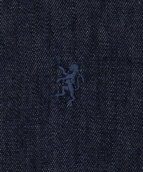 GYMPHLEX(ジムフレックス)の「Gymphlex | ライトデニム ボタンダウン長袖 シャツ MEN(シャツ/ブラウス・メンズ・インディゴブルー・L/XL)」の8枚目の写真