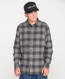 VOLCOM メンズ CADEN PLAID LS 長袖シャツ 【2026年秋冬モデル】/ボルコムチェックシャツ