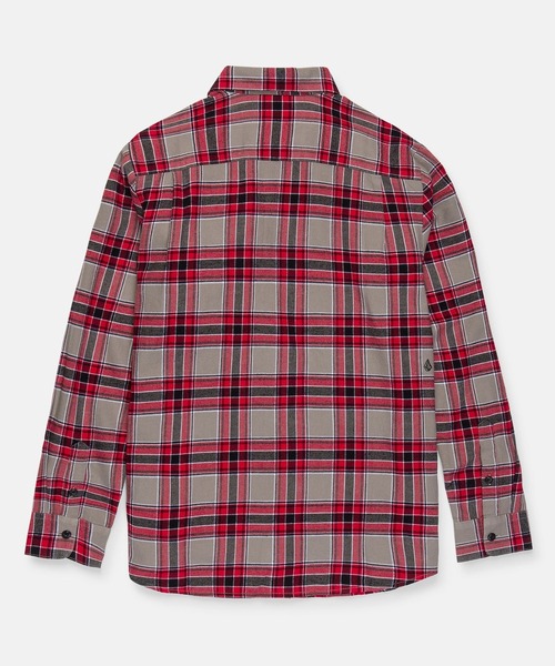 VOLCOM（ボルコム）の「VOLCOM メンズ CADEN PLAID LS 長袖シャツ 【2026年秋冬モデル】/ボルコムチェックシャツ（シャツ/ブラウス・メンズ・パープル系その他/ブラック系その他・SMALL/MEDIUM/LARGE/X-LARGE）」の12枚目の写真