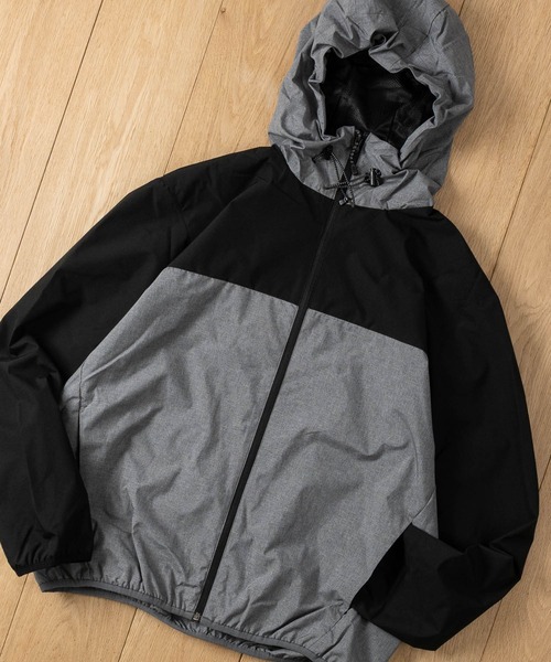 JOHN'S CLOSET(ジョンズクローゼット)の「【19】ALLWETHER-TEX 裏メッシュ ライトマウンテンパーカー 撥水/防風/防花粉/メンズ(マウンテンパーカー・メンズ・ベージュ/チャコールグレー/ネイビー/オリーブ/ブラック/杢グレー・MEDIUM/LARGE)」の3枚目の写真