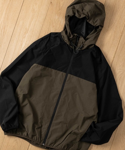 JOHN'S CLOSET(ジョンズクローゼット)の「【19】ALLWETHER-TEX 裏メッシュ ライトマウンテンパーカー 撥水/防風/防花粉/メンズ(マウンテンパーカー・メンズ・ベージュ/チャコールグレー/ネイビー/オリーブ/ブラック/杢グレー・MEDIUM/LARGE)」の5枚目の写真
