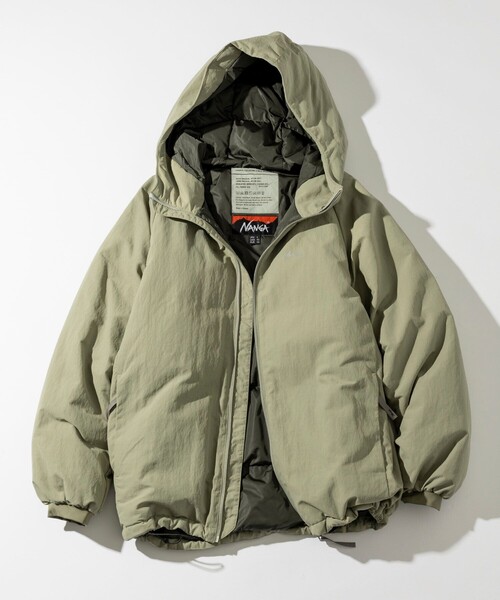 NANGA(ナンガ)の「NANGA/ナンガ SP NEW DOWN JACKET/別注 ニュー ダウンジャケット(ダウンジャケット/コート・メンズ・ブラウン/グレー/ブラック/オリーブ・X-LARGE/LARGE/MEDIUM/SMALL)」の1枚目の写真