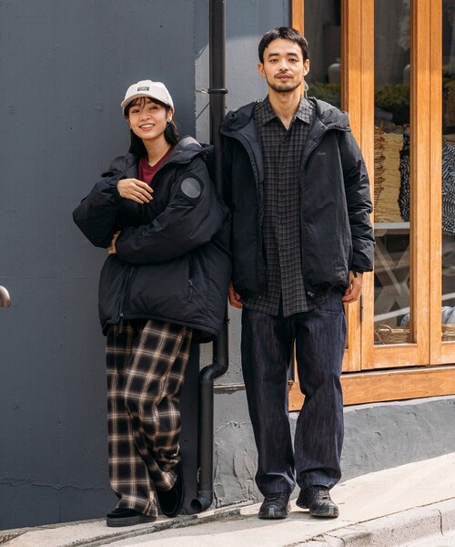 NANGA(ナンガ)の「NANGA/ナンガ SP NEW DOWN JACKET/別注 ニュー ダウンジャケット(ダウンジャケット/コート・メンズ・ブラウン/グレー/ブラック/オリーブ・X-LARGE/LARGE/MEDIUM/SMALL)」の19枚目の写真