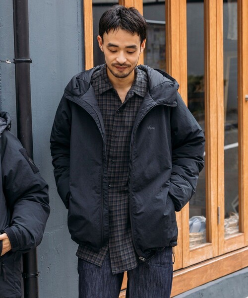 NANGA(ナンガ)の「NANGA/ナンガ SP NEW DOWN JACKET/別注 ニュー ダウンジャケット(ダウンジャケット/コート・メンズ・ブラウン/グレー/ブラック/オリーブ・X-LARGE/LARGE/MEDIUM/SMALL)」の21枚目の写真
